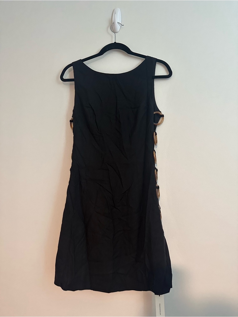 commense black mini dress